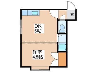 K2オオタキビルの物件間取画像